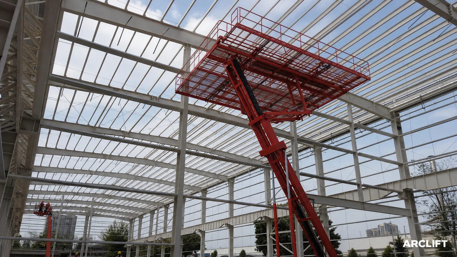 Crawler Ceiling Platforms representative editorial visual