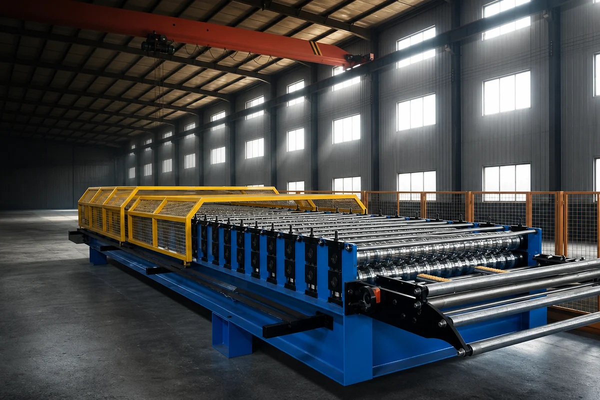 Roll forming line and project support equipment